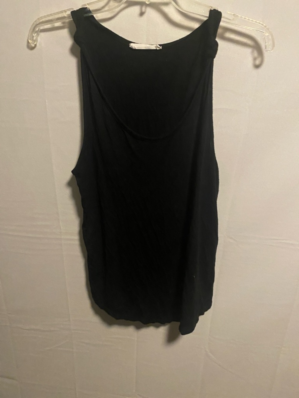 Women's Black Racerback Tank Top